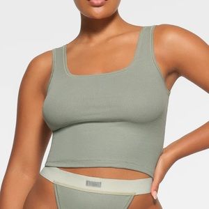 SKIMS Cotton Rib Tank